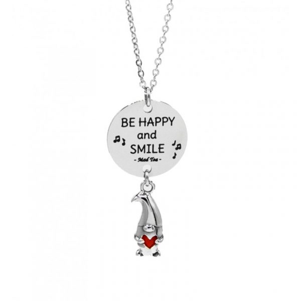 Collana "Be happy and smile"